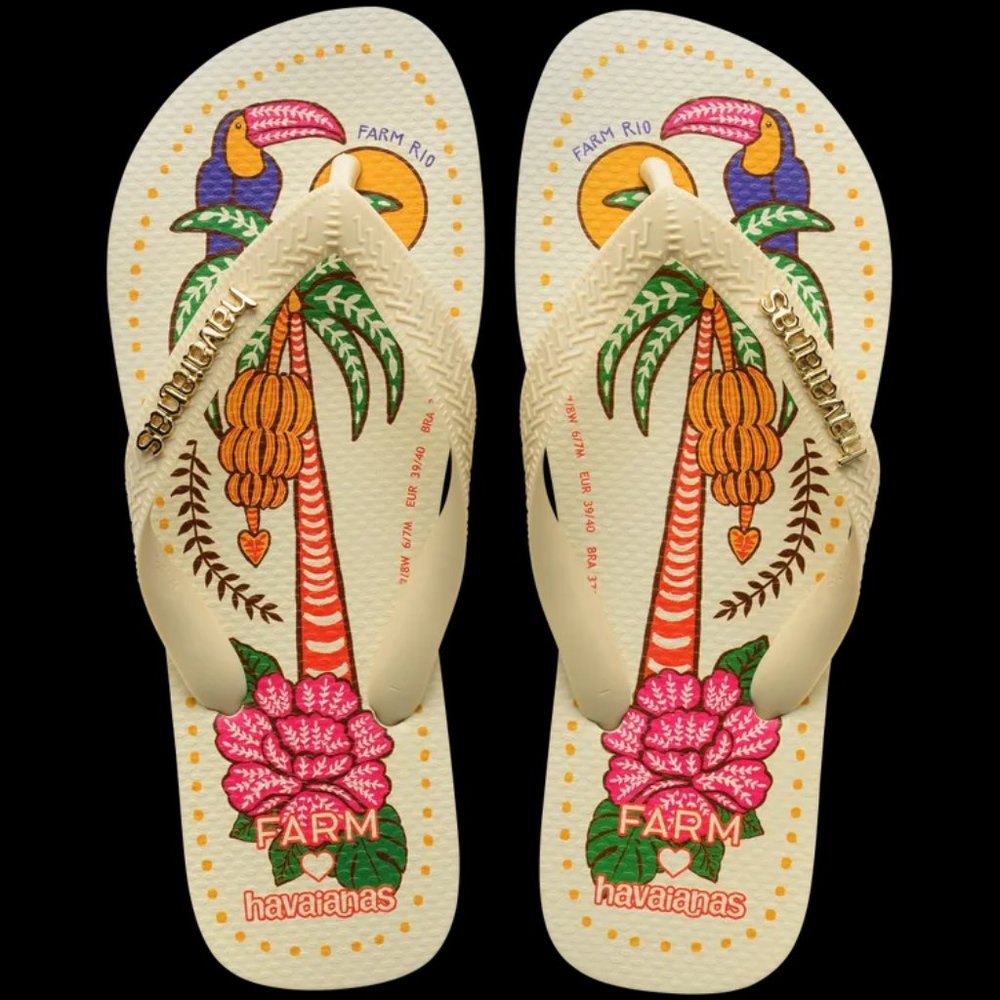 Havaianas Farm Rio , size USA 9,10 W